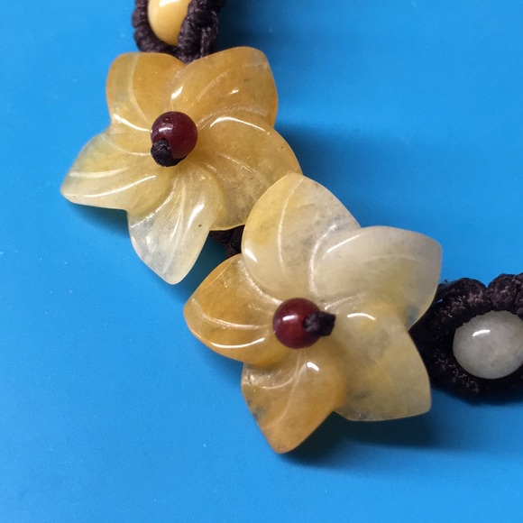 🖤Jade flower bracelet - Picture 4 of 13